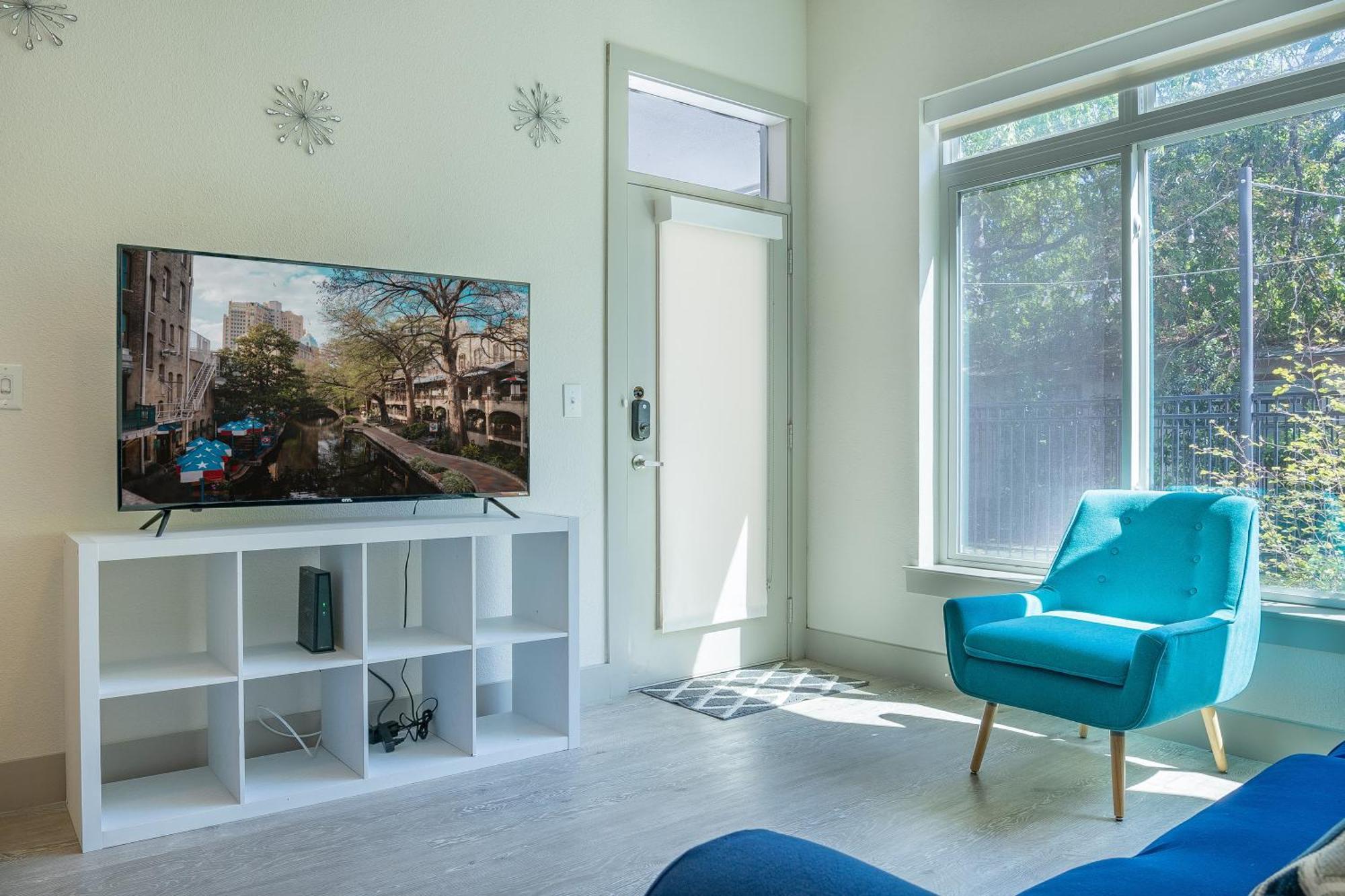 Beautiful Riverwalk Apt With Full Amenities, King Bed & Free Parking San Antonio Dış mekan fotoğraf